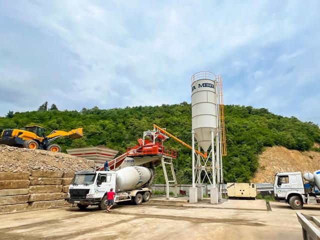 PLANTA DE HORMIGÓN MÓVIL - 100 m³ - ENTREGA INMEDIATA