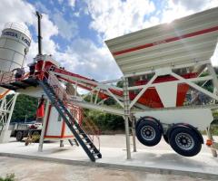 PLANTA DE HORMIGÓN MÓVIL - 100 m³ - ENTREGA INMEDIATA